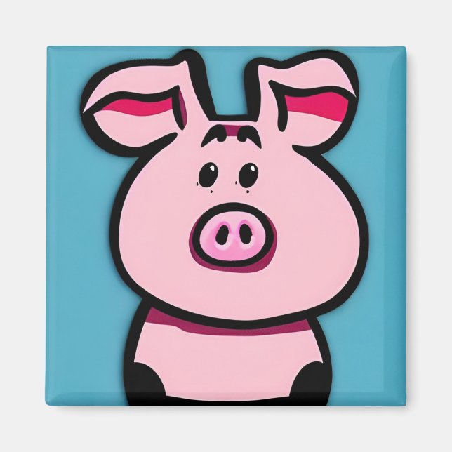 Imán Little Piggy Magnet (Frente)