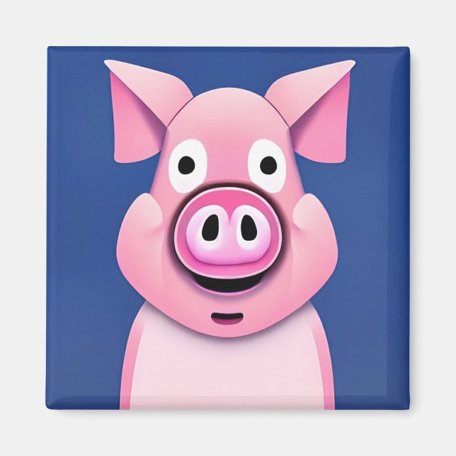 Imán Little Piggy Magnet (Frente)