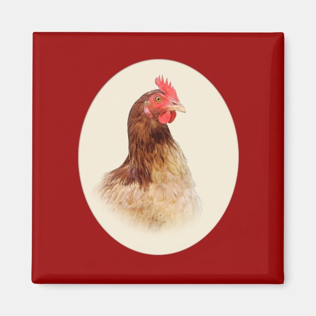 Imán Little Red Hen Magnet (Frente)