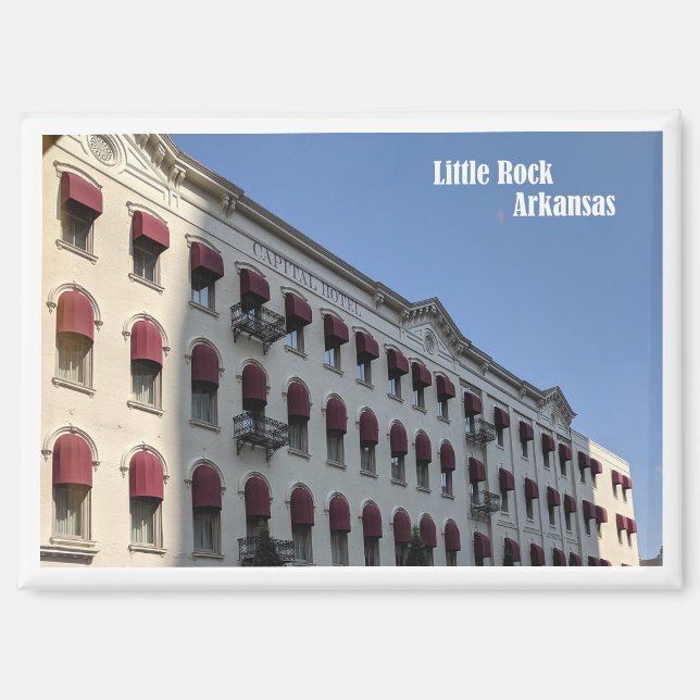 imán - Little Rock Arkansas (Anverso)