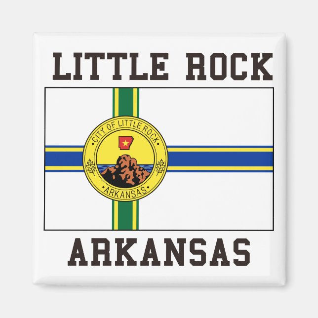 Imán Little Rock Arkansas (Frente)