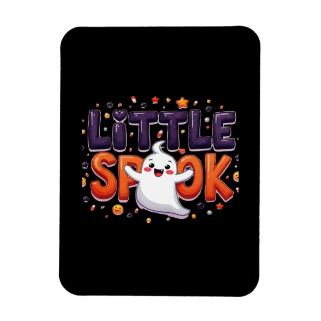 Imán Little Spook Cute Halloween Estilo Creativo (Vertical)