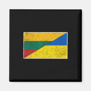Imán Lituania Ucrania Bandera Lituano Ucraniano Nación