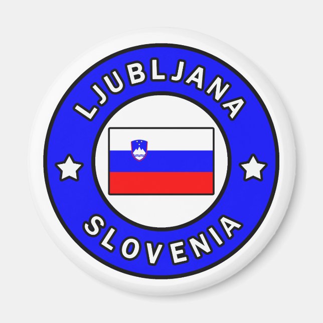 Imán Liubliana Eslovenia (Frente)