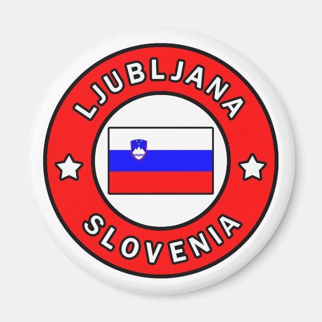 Imán Liubliana Eslovenia (Frente)