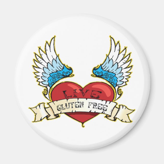 Imán Live Gluten Free (Frente)