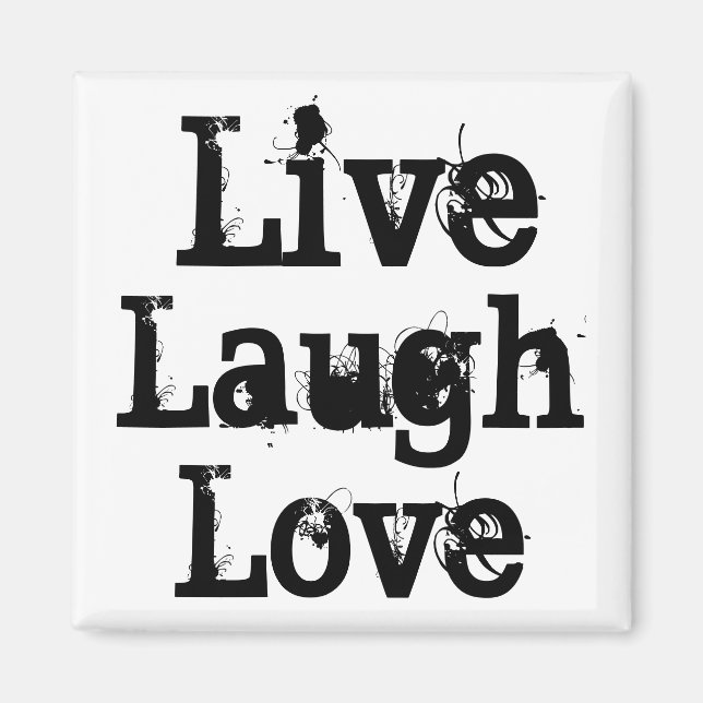 Imán Live, Laugh, Love (Frente)