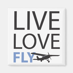 Imán Live Love Fly