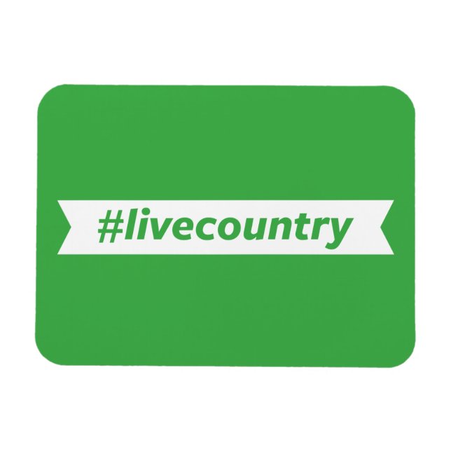 Imán #LiveCountry (Horizontal)