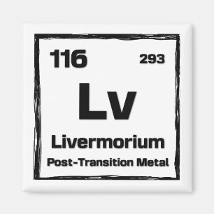 Imán Livermorio (Lv) - Tabla Periódica de los Elementos