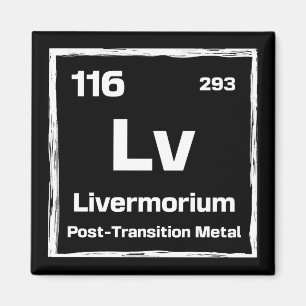 Imán Livermorio (Lv) - Tabla Periódica de los Elementos