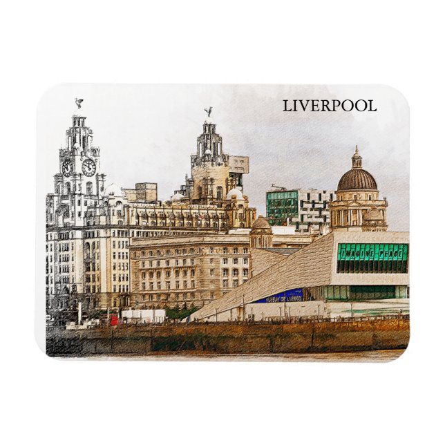 Imán Liverpool United Kingdom (Horizontal)