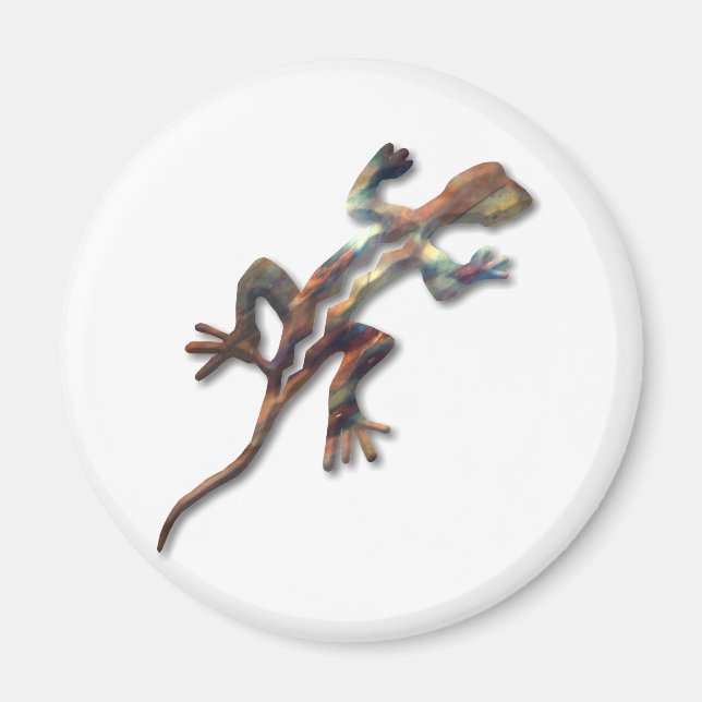 Imán Lizard-copper (Frente)