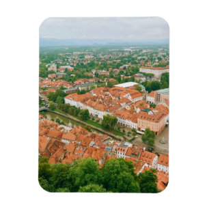 Imán Ljubljana desde arriba