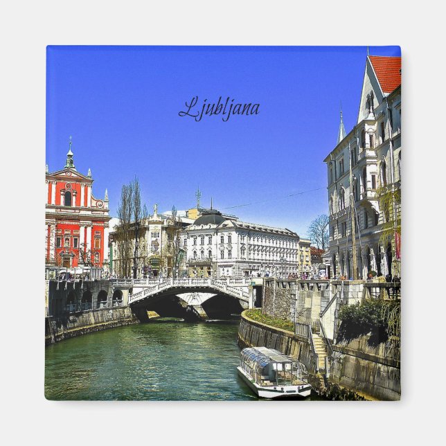 Imán Ljubljana, Eslovenia (Frente)