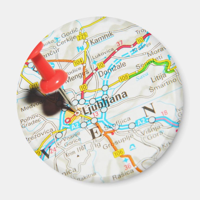 Imán Ljubljana, Eslovenia (Frente)