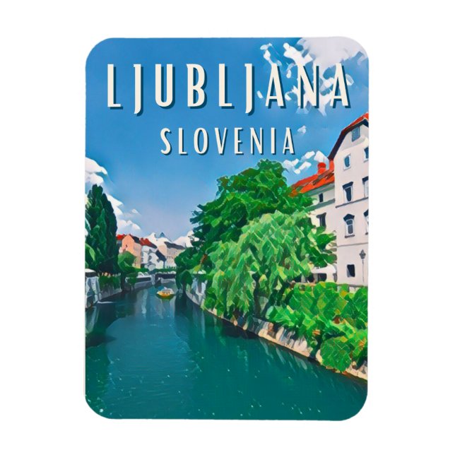 Imán Ljubljana, perle de la Slovénie (Vertical)