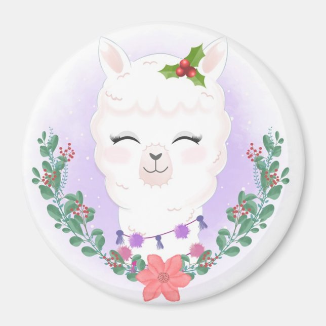 Imán Llama (Frente)