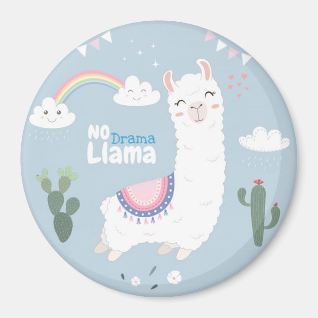 Imán Llama (Frente)
