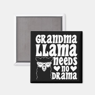 Imán Llama abuela no necesita un día de madre dramática