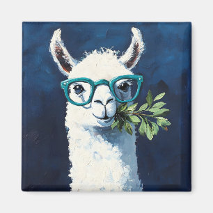 Imán Llama Chic Inteligente