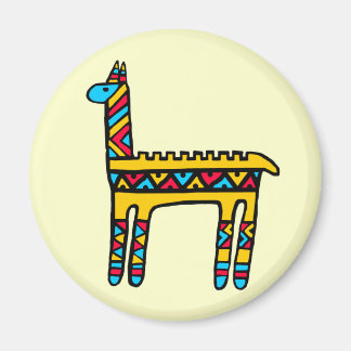 Imán Llama-colores