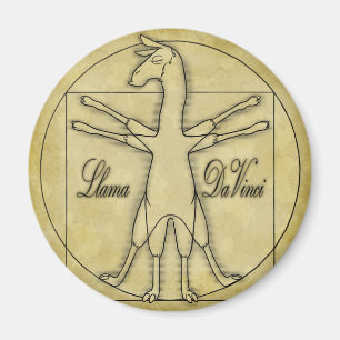 Imán Llama da Vinci