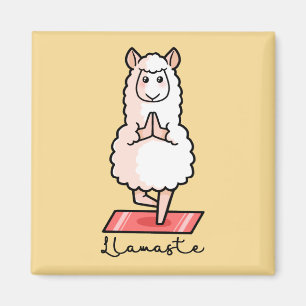Imán Llama de la yoga - Llamaste