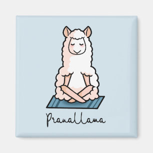 Imán Llama de la yoga - Pranallama