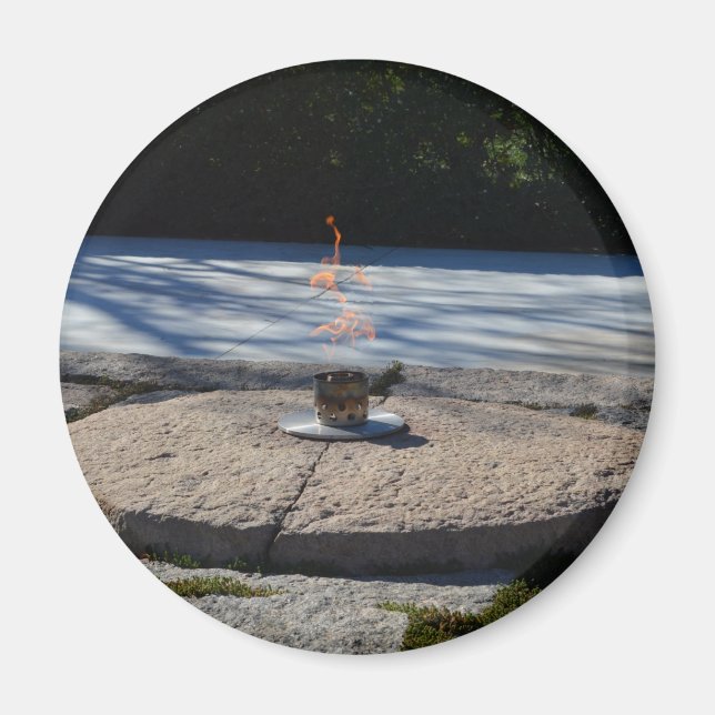 Imán Llama eterna JFK (Frente)