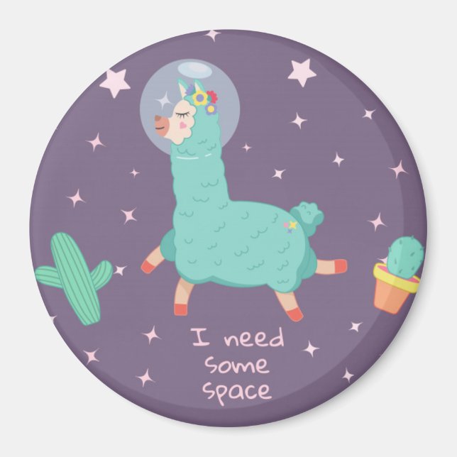 Imán Llama Magnet (Frente)