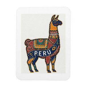 Imán Llama Peruana