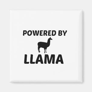 IMÁN LLAMA POWERED