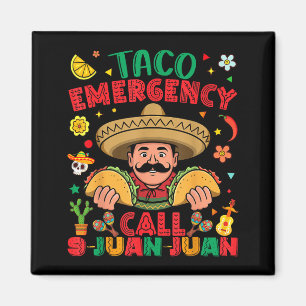 Imán Llamada de emergencia de taco 9 juan juan cinco de