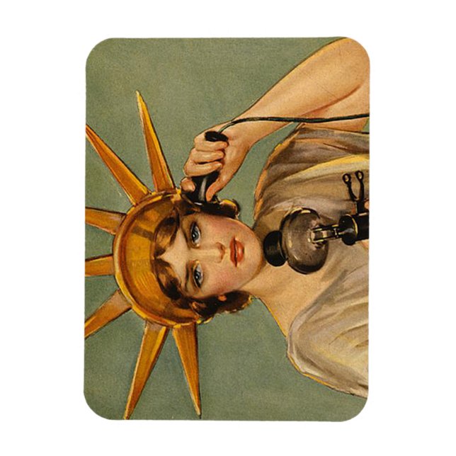 Imán Llamada de TEE Freedom (Vertical)