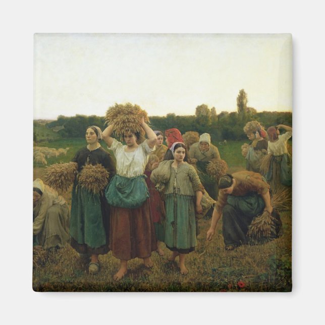 Imán Llamando a los Gleaners, 1859 (Frente)
