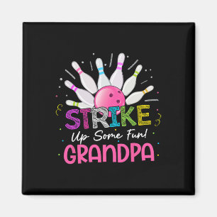 Imán Llamar A Un Abuelo Divertido Del Chica Bowlin