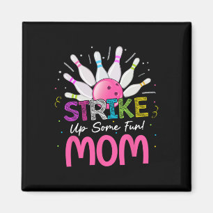 Imán Llamar A Una Madre Divertida Del Chica Bowlin.