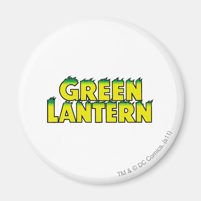 Imán Llamas con logotipo amarillo (Frente)