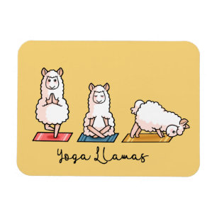 Imán Llamas de la yoga