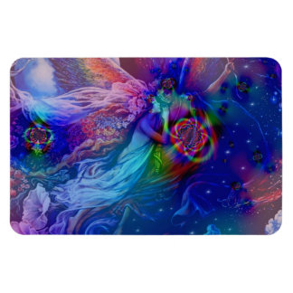 Imán Llamas gemelas elevándose al cielo