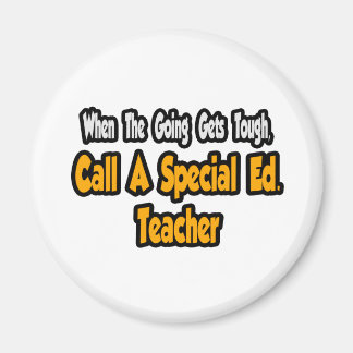 Imán Llame a un Ed Especial. Profesora