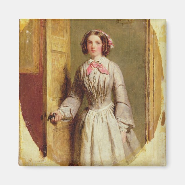Imán '¿Llamó, señor?', 1854 (aceite sobre lienzo) (Frente)