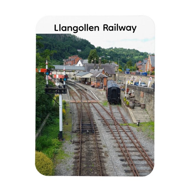 Imán Llangollen Railway Magnet (Vertical)