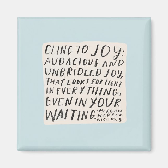 Imán "Llanto a la alegría" Magnet (Frente)