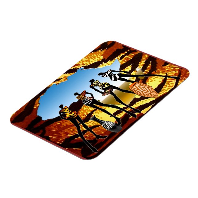 Imán Llega el hogar africano (Lado Izquierdo)