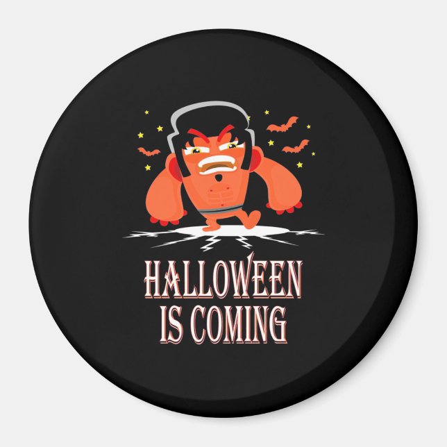 Imán Llega Halloween (Frente)