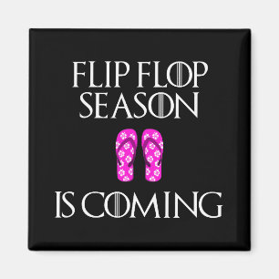 Imán Llega la temporada de Flip Flop