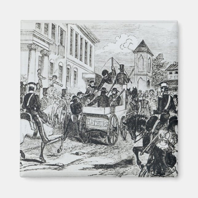 Imán Llegada de la Convención del Gobierno (Frente)