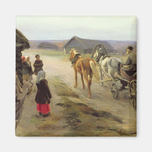 Imán Llegada de una profesora en el país